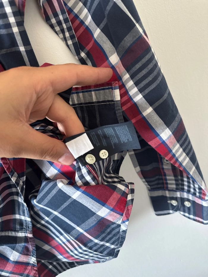 Chemise à carreaux Tommy Hilfiger – Homme – Taille S – Très bon état - photo numéro 7