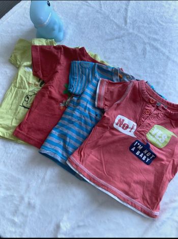 Lots de 4 tee-shirts