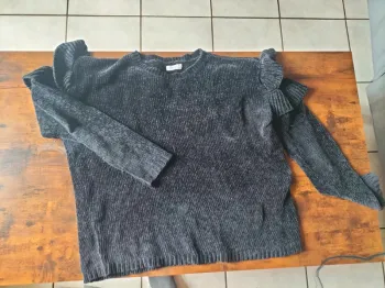 Pull manches bouffantes