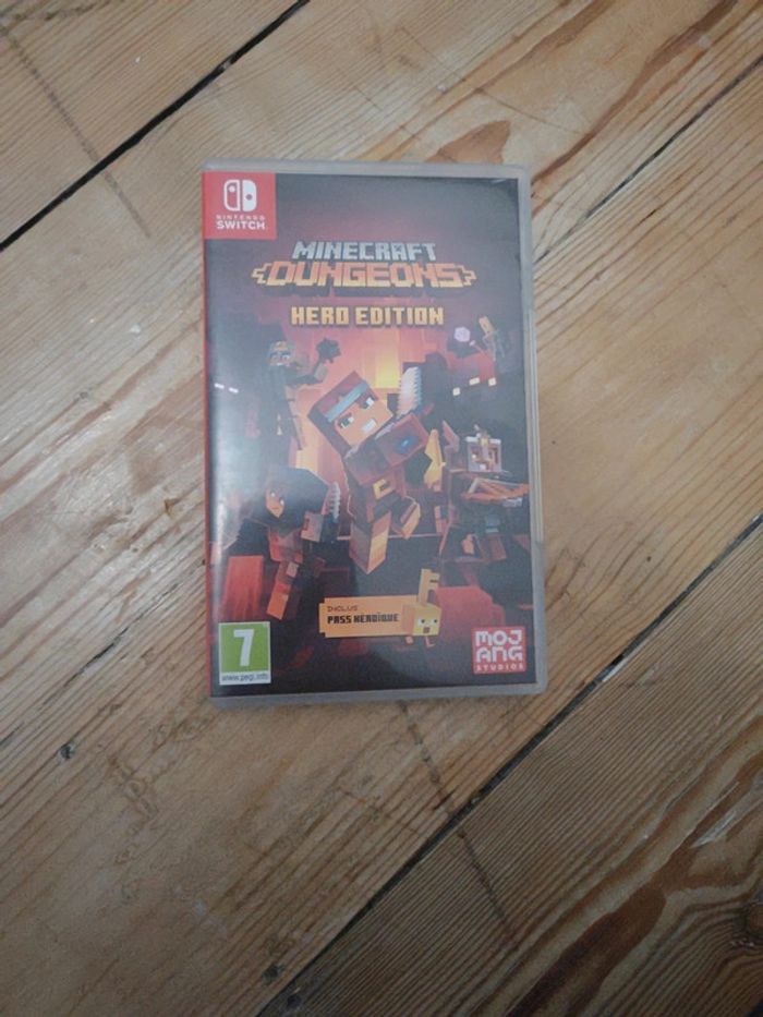 Jeu switch Minecraft