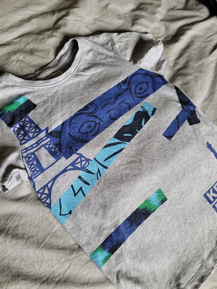 t-shirt kenzo 10ans  (7e) - photo numéro 2