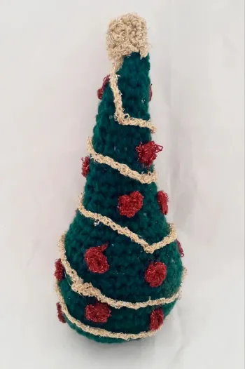 Décoration de Noël Sapin fait main au crochet
