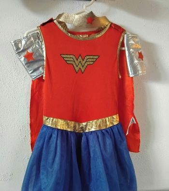 Déguisement Wonder Woman Fille 8 - 10 ans Crnaval ⚡️