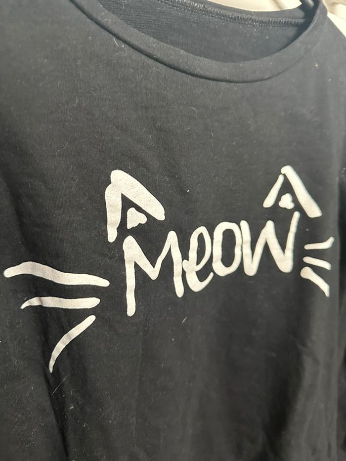 Pull noir MEOW - photo numéro 2