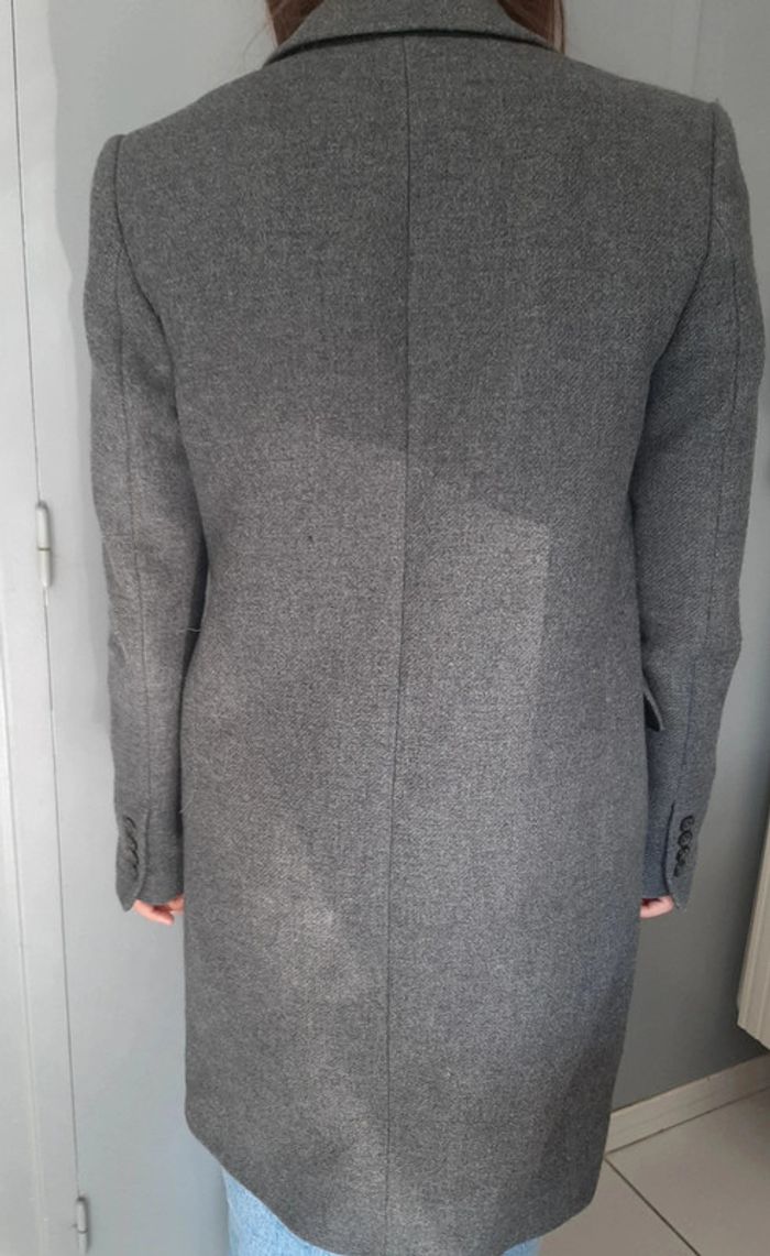 Manteau Zara gris taille XS - photo numéro 2