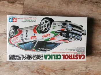Maquette Castrol celica Toyota gt-four.