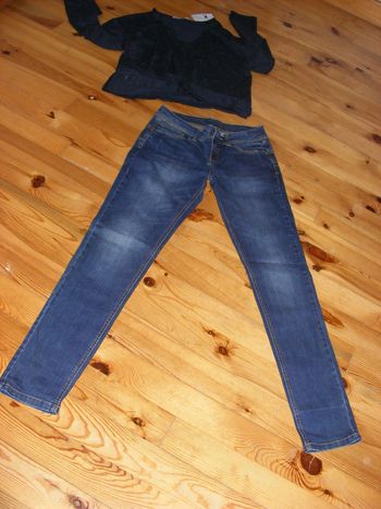 Superbe jeans Tissaia taille 38 neuf