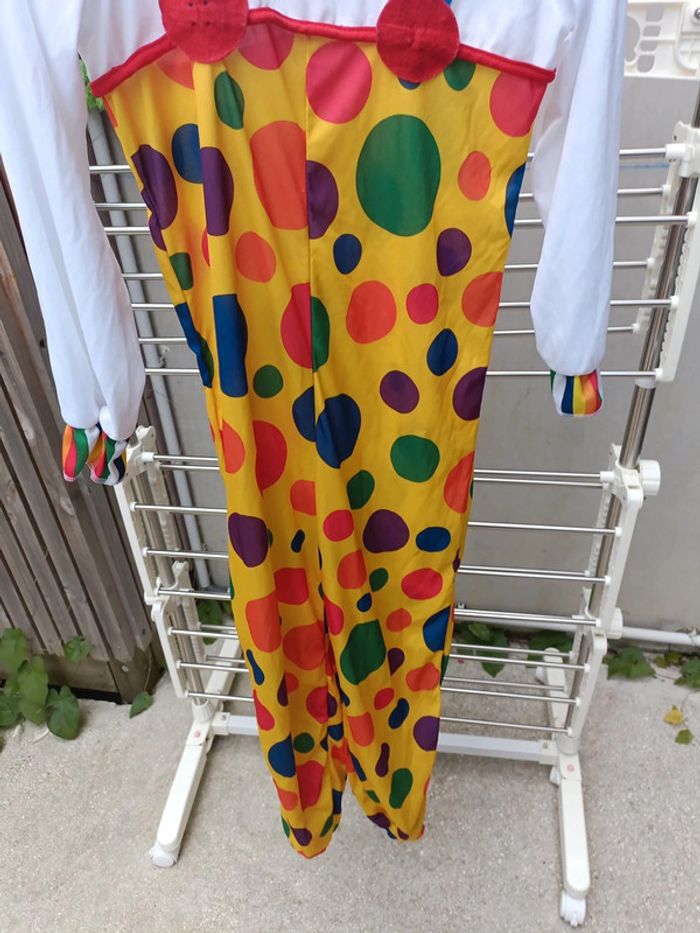 Déguisement clown enfant taille large 10-12 ans - photo numéro 2