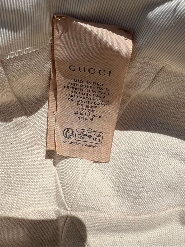 Casquette Gucci dubai bleu - photo numéro 7