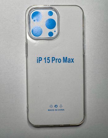 Coque transparente iPhone 15 Pro Max