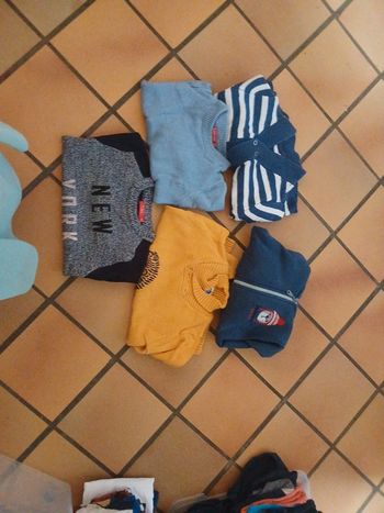 Lot 5 pulls gilets veste garçon 3 ans 36 mois