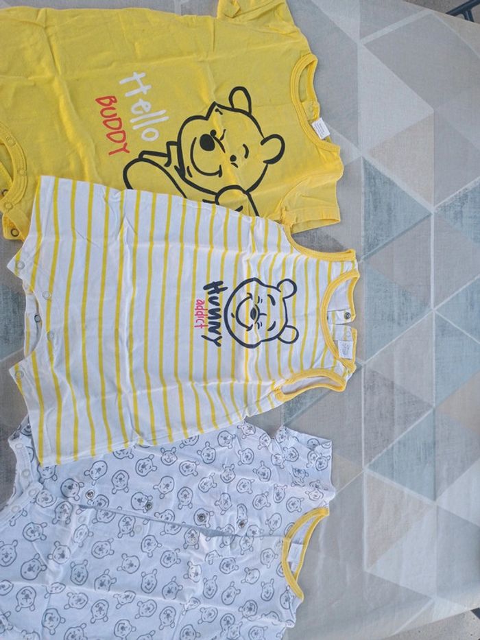 Lot de 6 barboteuses Disney Baby 9 mois - photo numéro 4
