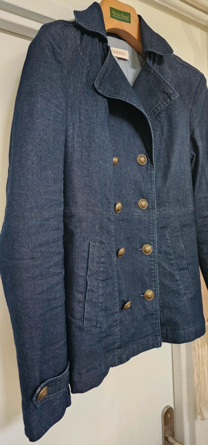 Veste en jean coton Camaïeu T36 - photo numéro 2