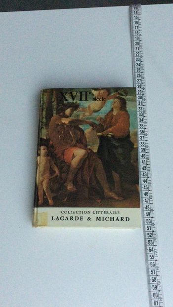 Livre 17 siècle grand auteurs français du programme vintage