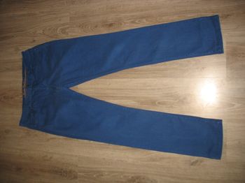 PANTALON DROIT BLEU ROI "CACHE CACHE" - TAILLE 42 - n°07