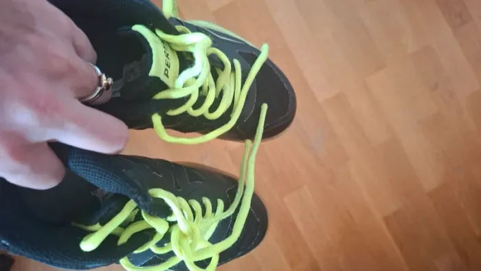 Chaussures sport garçon T35 Perfly Decathlon - photo numéro 7