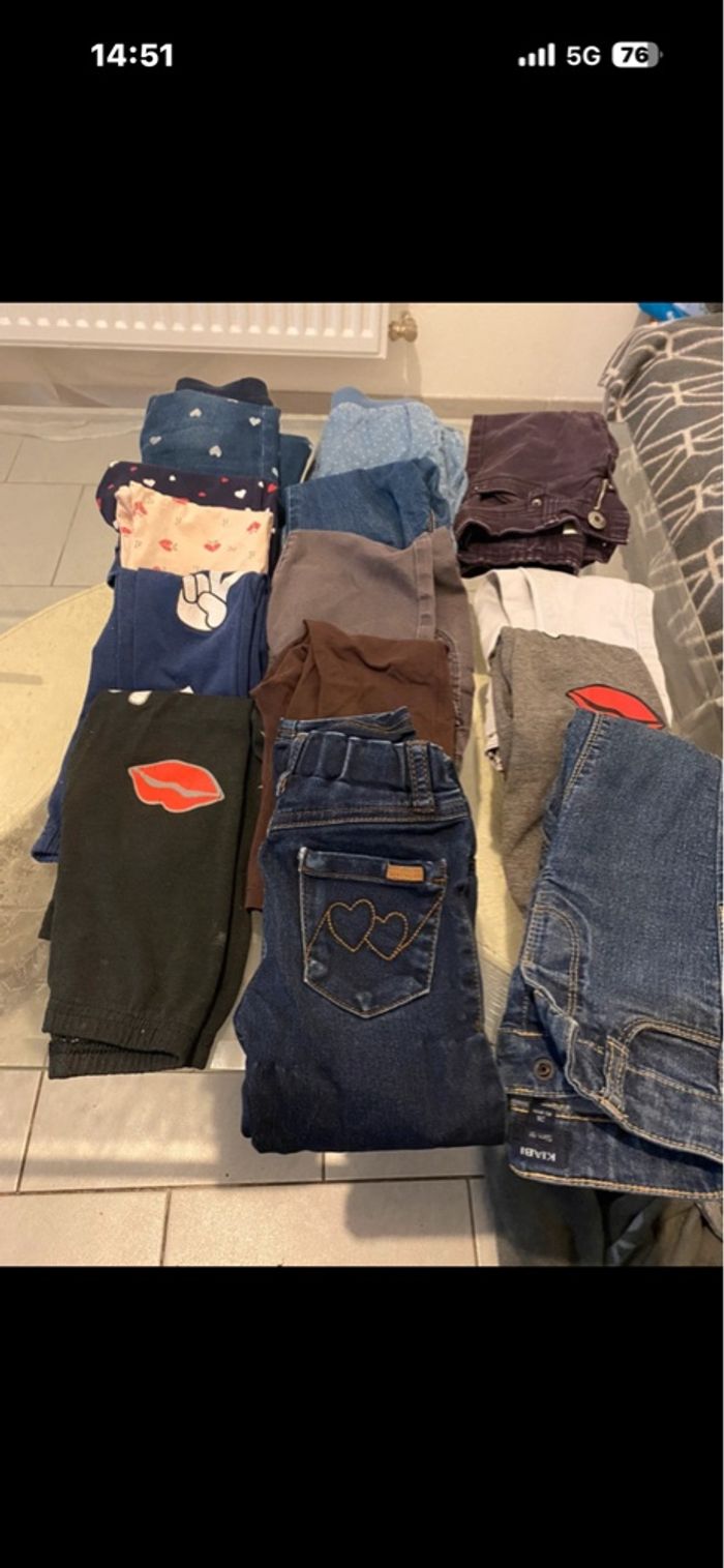 Lot jeans 18-24 mois