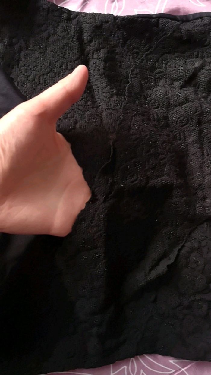 #croctop noir femme taille s - photo numéro 3