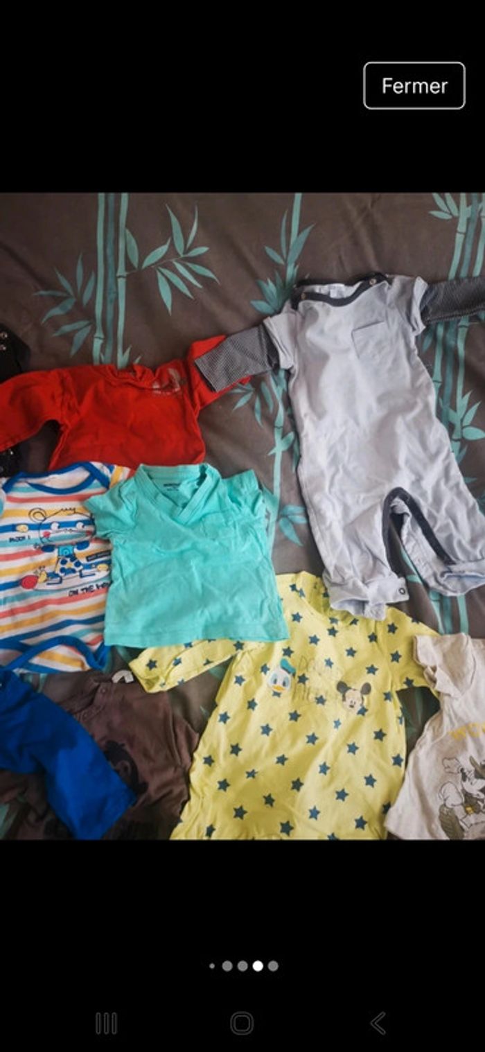 Lot de 21 vêtements bébé 9 mois - photo numéro 6