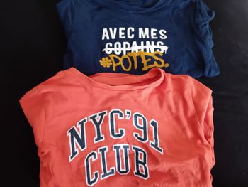Lot de 2 tee shirts manche longue.