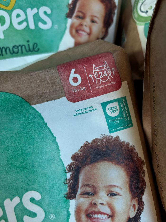 Lot de couche taille 6 harmonie - photo numéro 2