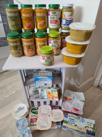 Gros lot de petit pots yaourt 