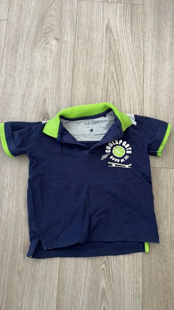 Polo manches courtes 4 ans
