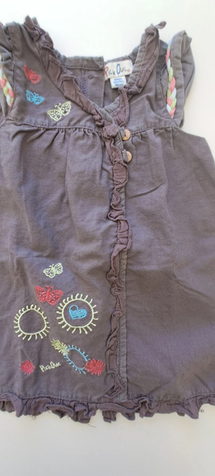 Lot de 2 robes filles 9 mois - photo numéro 9