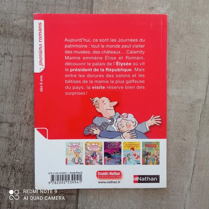 Livre Calamity mamie et le président - photo numéro 2