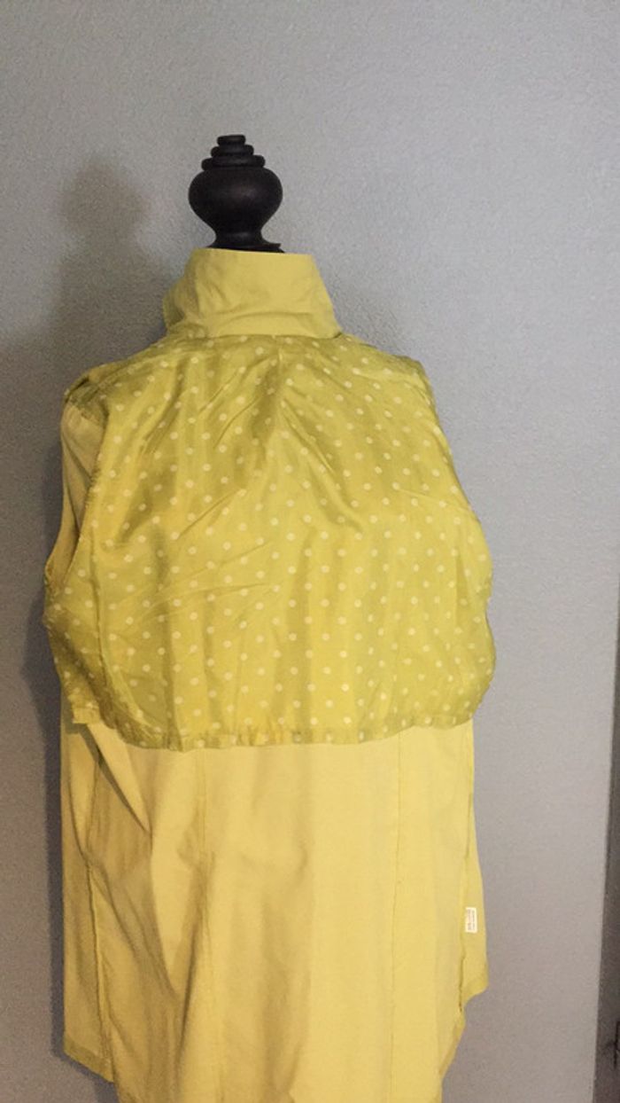 Joli trench vert pomme très léger T 42/44 - photo numéro 5