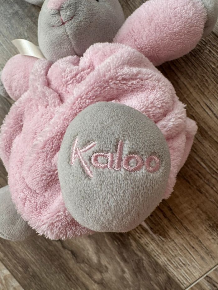 Kaloo Doudou peluche lapin rose berceuse mélodie sonore - photo numéro 3