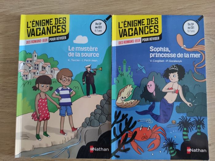 L'énigme des vacances lot cp-c e1