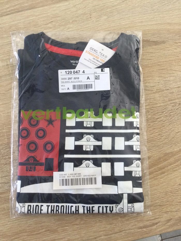 T shirt Vertbaudet MC - photo numéro 2