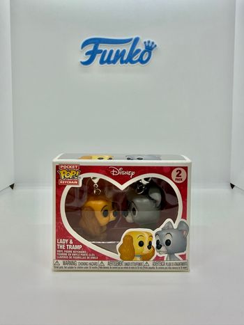 Pocket Pop Keychain Disney Lady & the Tramp