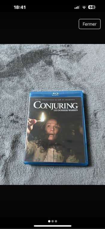 DVD Conjuring Les dossiers Warren