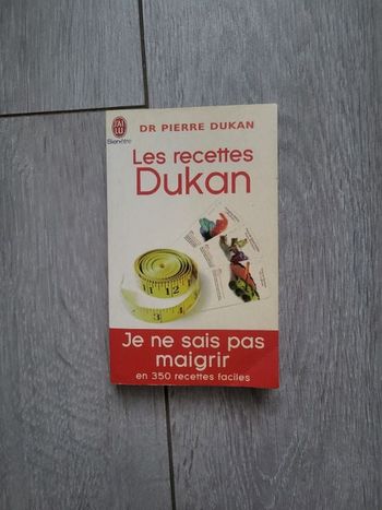 Livres les recettes de dukan