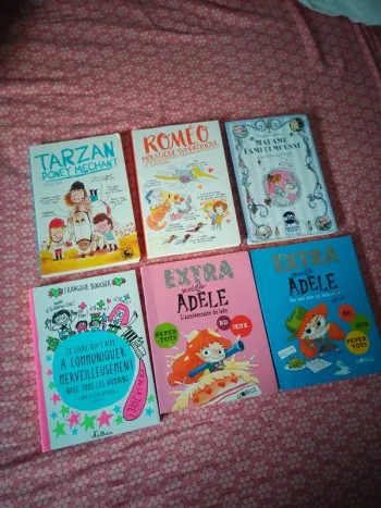 Lot de 6 livres enfants