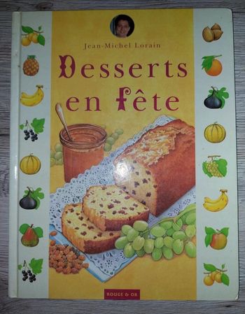 Livre dessert en fête