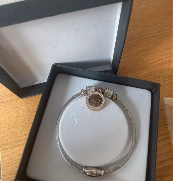 Bracelet acier inoxydable arbre de vie - photo numéro 3