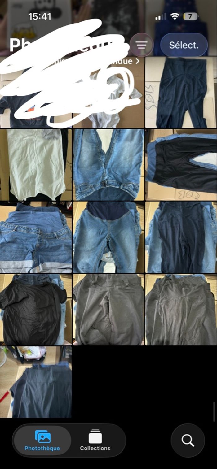 Lot 11 vêtement grossesse