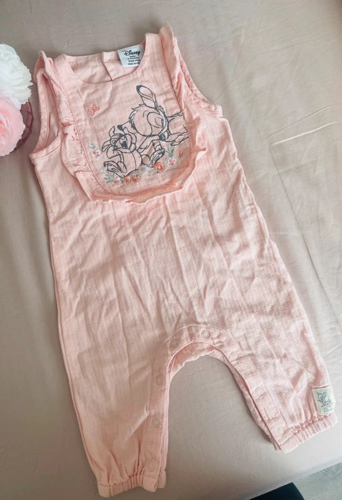 Salopette rose clair bambi Disney baby at Primark 6/9mois 74cm - photo numéro 2