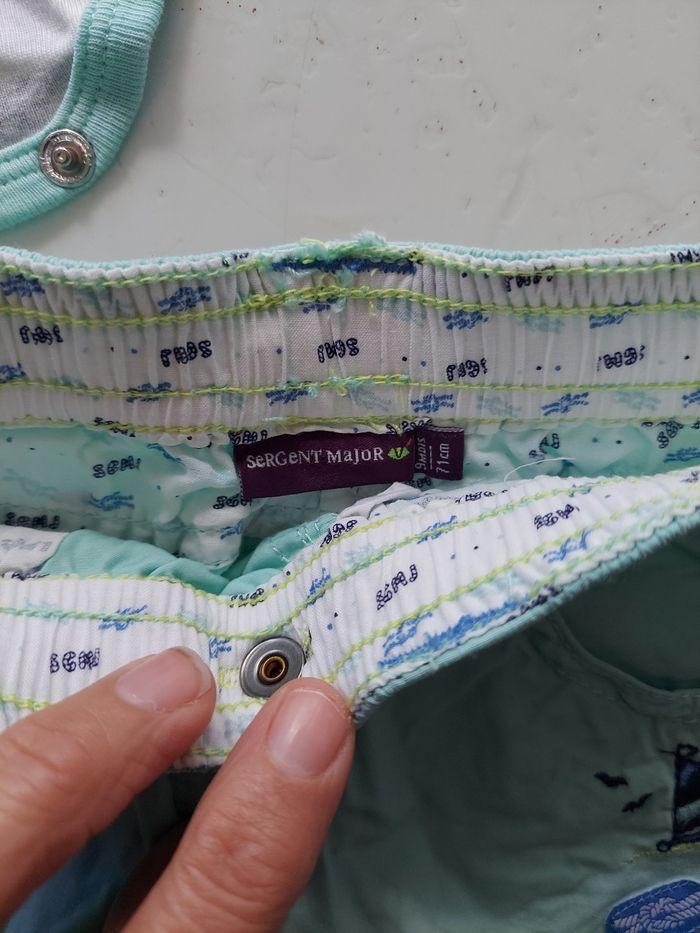 Ensemble sergent major 9mois short body - photo numéro 10