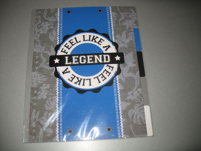 LOT DE 3 ARTICLES SCOLAIRES : CLASSEUR + POCHETTE + INTERCALAIRES "LEGEND" - NEUF - n°20 - photo numéro 5