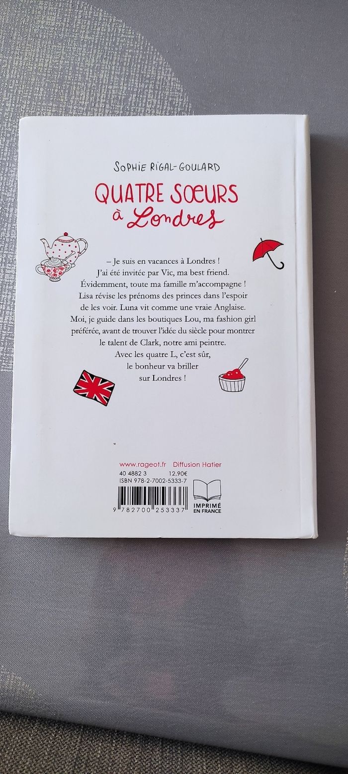 Livre quatre soeurs à Londres - photo numéro 2