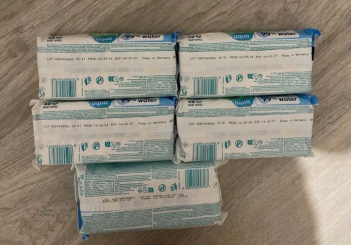 Lot lingettes Pampers harmonie