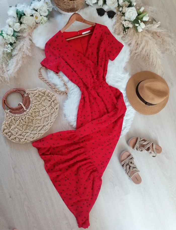 Jolie robe longue Camaïeu taille S