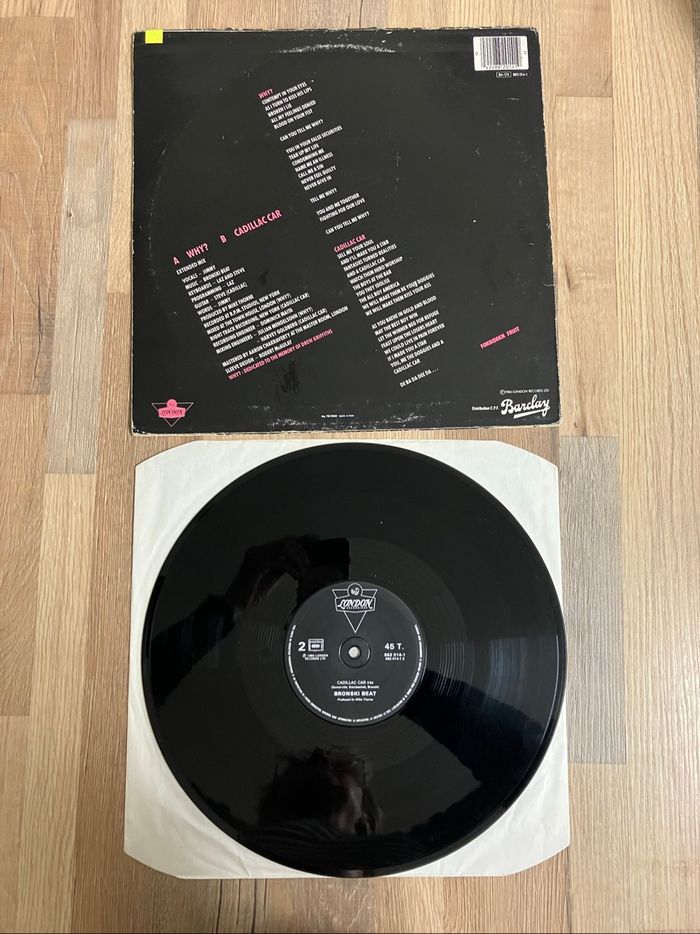 Vinyle maxi 45 tours-Bronski Beat-Why - photo numéro 2