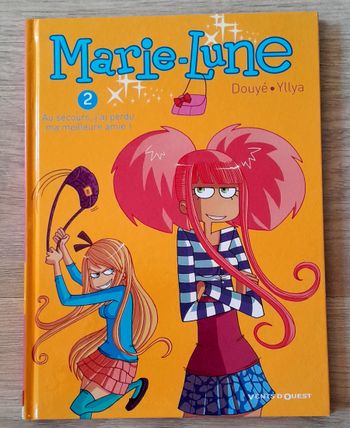 BD Marie-Lune tome 2 au secours, j'ai perdu ma meilleure amie