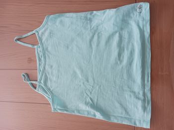 Débardeur bleu turquoise