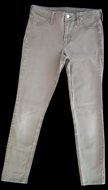 Pantalon Femme - Vert Kaki - (Taille 28) - (H&M)